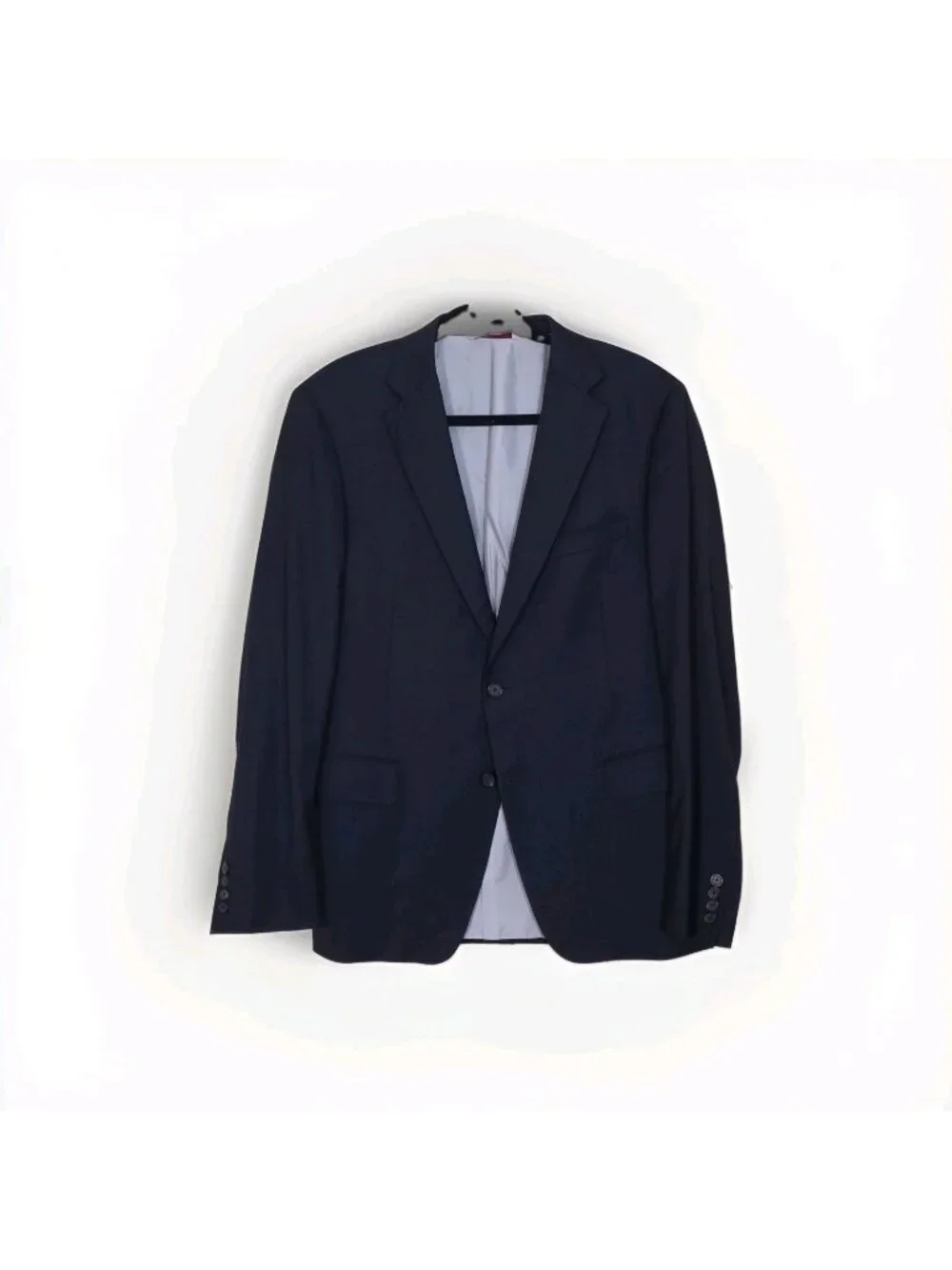 Samuelsohn Blazer Men 40R Navy Colombo Icewool Super 150s Canada Union Made Edgy
